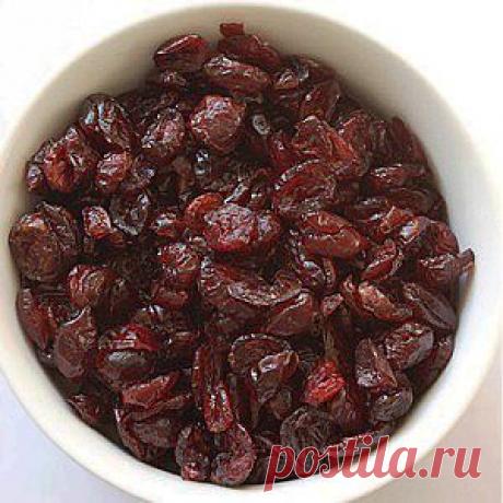 Сушеная клюква в бренди