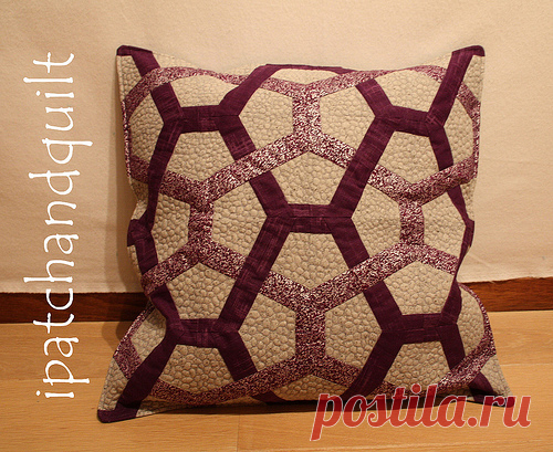 Honey, Honey pattern testing  I recently finished testing a new paper-pieced pattern. The pattern is called 