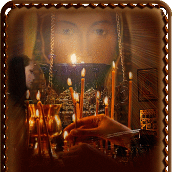 Как правильно поставить свечу 