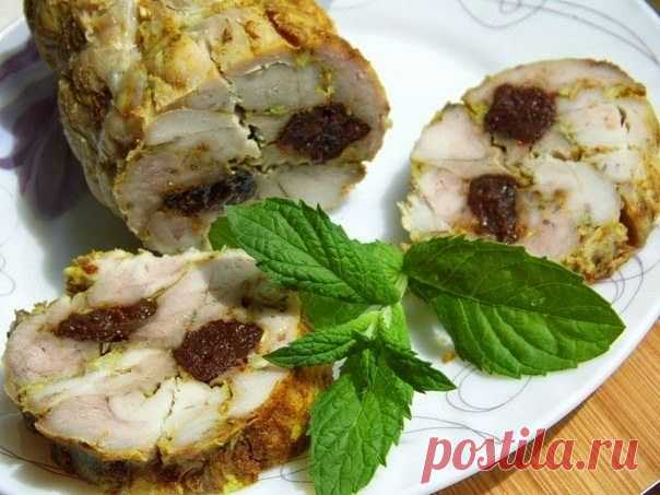 Шустрый повар.: Рулет куриный с черносливом
