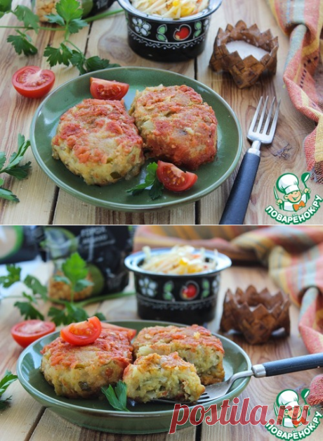 Постные луковые котлеты с горохом - кулинарный рецепт