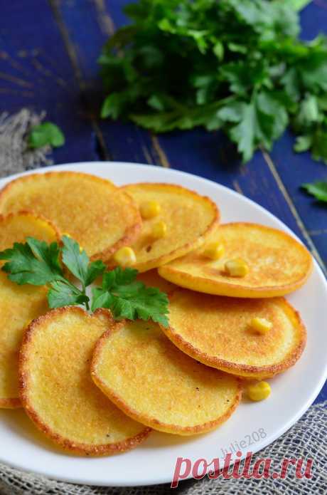 Кукурузные оладьи