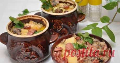 Белорусская жаренка - вкусное и ароматное блюдо в горшочке ...