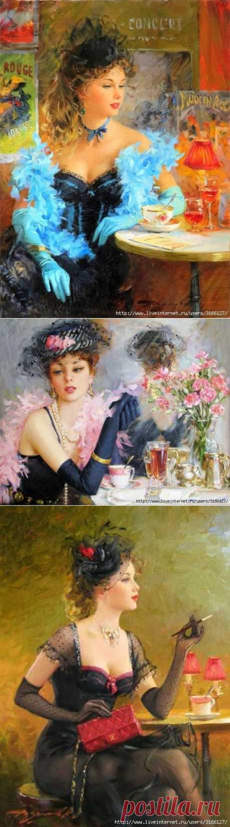 ♥ღ♥В УЮТНОМ РЕСТОРАНЧИКЕ НА ТИХОЙ УЛОЧКЕ ПАРИЖА... КОНСТАНТИН РАЗУМОВ♥ღ♥