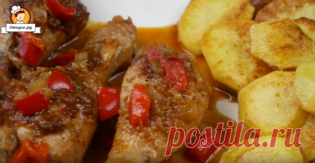 Куриные ножки в кисло-сладком соусе / Простые рецепты