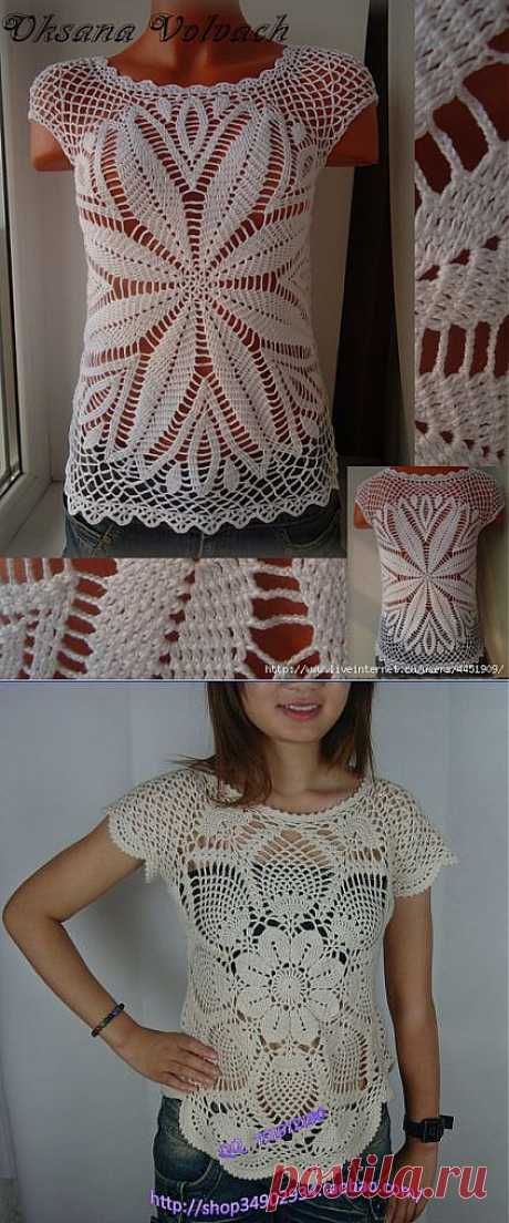 Crochetpedia: Crochet Shirt Blouse Patterns 2