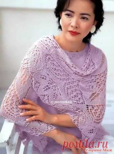. Шаль "Изумительная", как связать? - ЗАО Шалунья - Страна Мам
