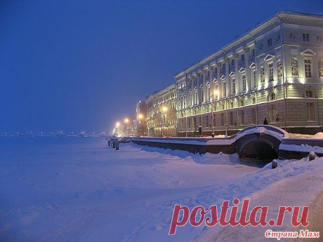 Снежно-белый Петербург.