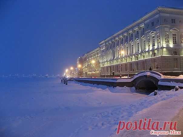 Снежно-белый Петербург.