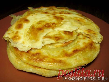 Слоеные лепешки на сковороде - пошаговый рецепт с фото | И вкусно и просто