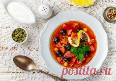 (29) Как приготовить солянку: 5 рецептов и 5 секретов - Будет вкусно - 16 октября - 43152277219 - Медиаплатформа МирТесен