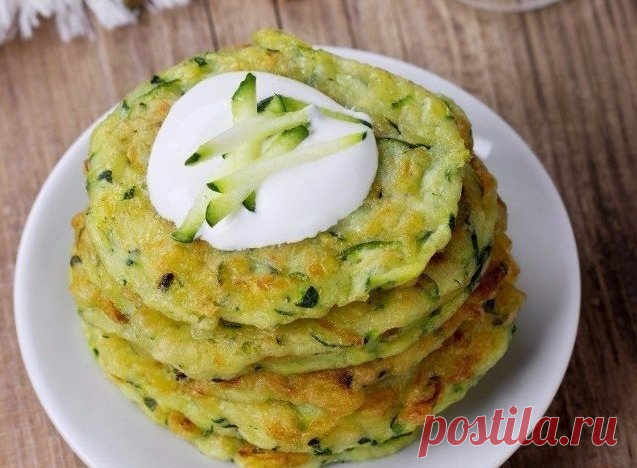 Низкокалорийные кабачково-морковные оладьи: самый вкусный перекус! — Домашний уют