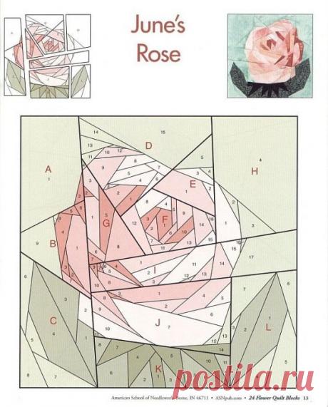 Шаблоны для пэчворка - Рукодельница - ТВОРЧЕСТВО РУК - Каталог статей - ЛИНИИ ЖИЗНИ