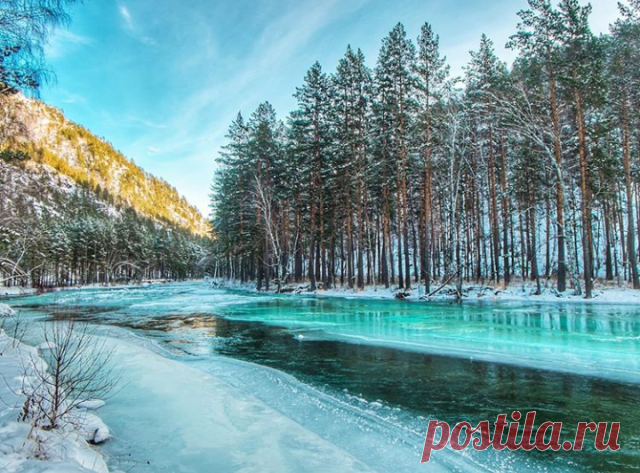 🏔️ Зимний Чемал прекрасен .Горный Алтай