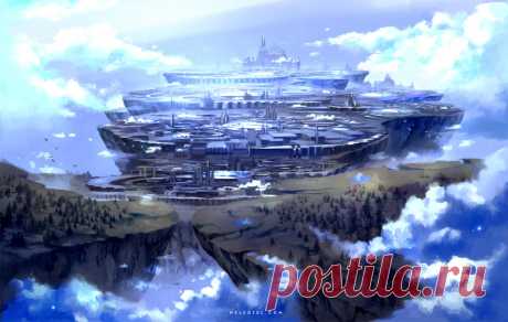 Floating City by Nele-Diel on DeviantArt