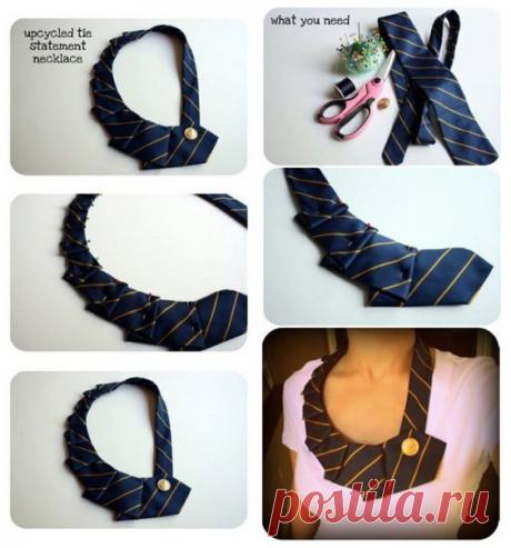 Аксессуар из галстука