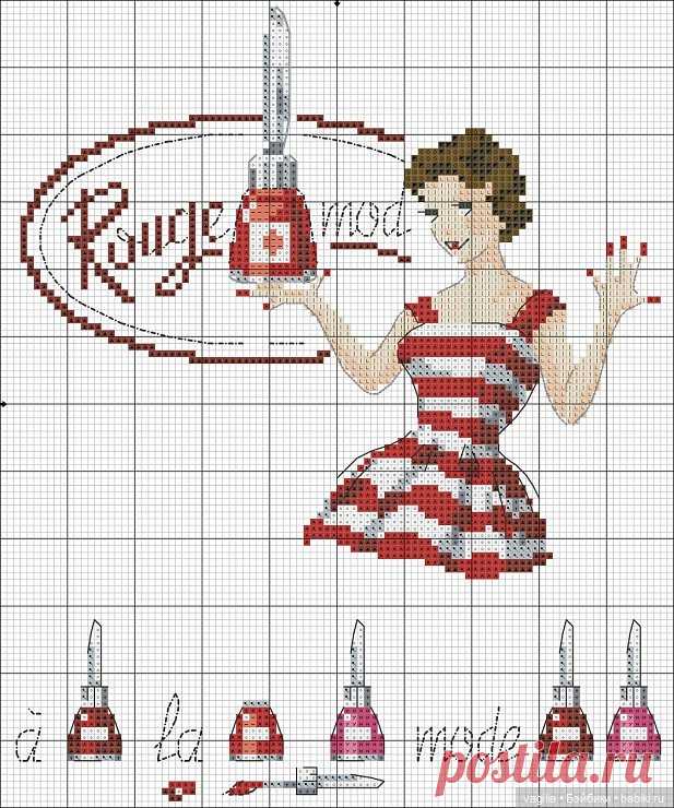 Французская вышивка 2 - Схемы вышивки крестом | Бэйбики - 246286