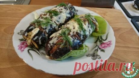 Баклажаны с мясным фаршем Кулинарный рецепт