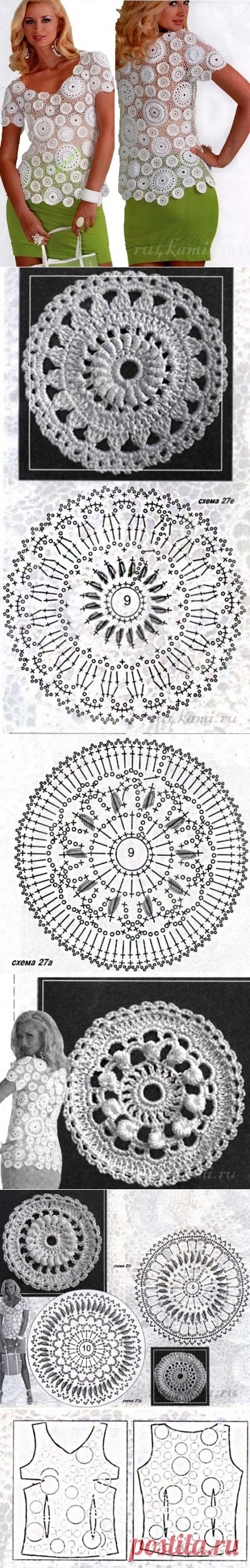 Кофточка крючком «Зефир» » Сайт 