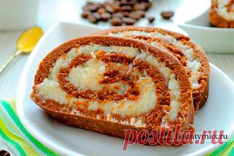 Пирожные &quot;баунти&quot; без выпечки, просто, быстро, вкусно!