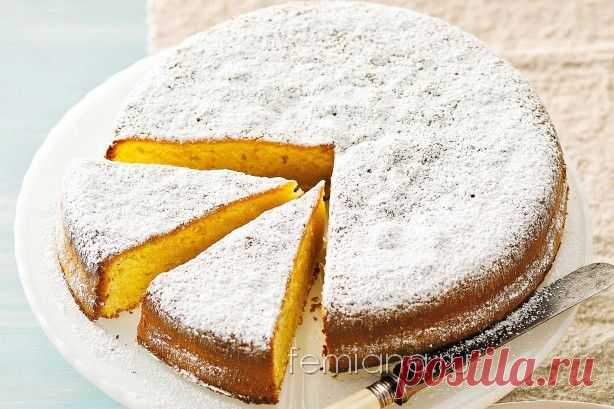 Вкусный и легкий мандариновый пирог на оливковом масле