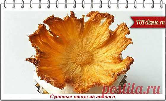 Сушеные цветы из ананаса + Фото » Дизайн & Декор своими руками