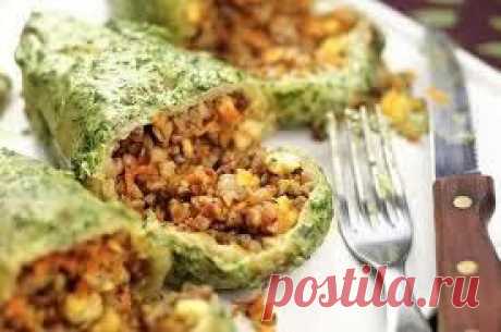 ПЕРЕЦ, ФАРШИРОВАННЫЙ СЫРОМ И ГРЕЧКОЙ