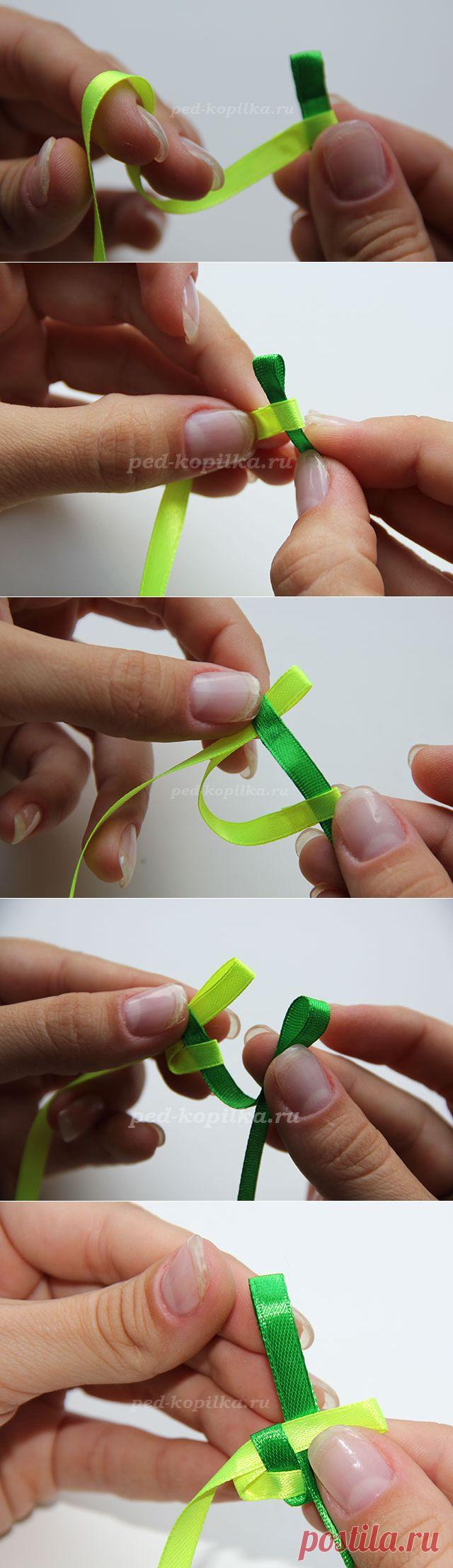 Ободок канзаши. Мастер-класс