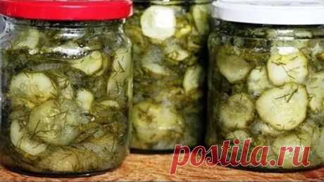 БЕЗУМНО ВКУСНЫЙ САЛАТ ИЗ ОГУРЦОВ НА ЗИМУ «НЕЖИНСКИЙ»