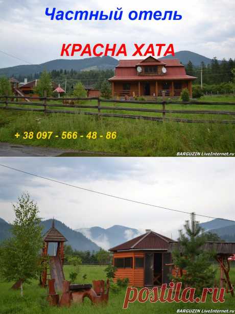 Отдых в Карпатах.