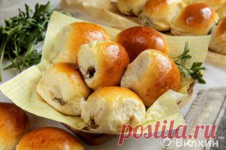 Пирожки с грибами (печеные): пошаговый рецепт с фото