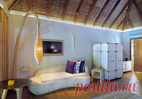 Отель Constance Moofushi на Мальдивах. Отель уютный. но главное конечно антураж.