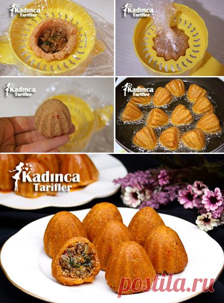 Limon Sıkacağında İçli Köfte Tarifi