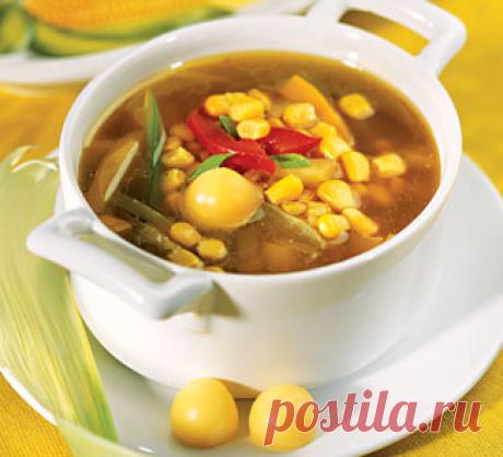 Кукурузная похлебка с сырными шариками. Пошаговый рецепт с фото на Gastronom.ru
