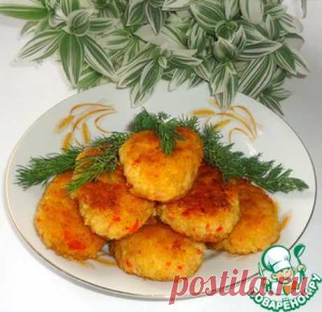 Постные котлеты из пшена с овощами - кулинарный рецепт