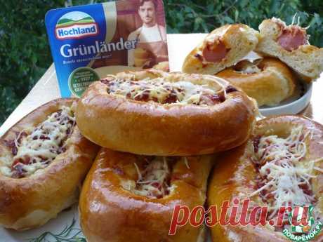Булочки с начинкой для пикника Кулинарный рецепт(***)