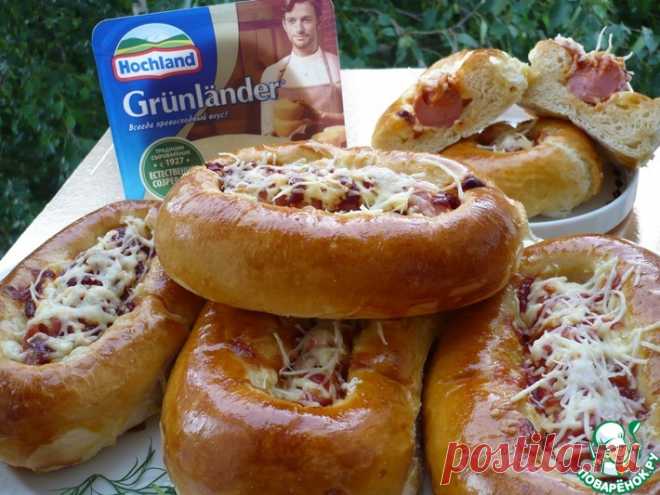 Булочки с начинкой для пикника Кулинарный рецепт(***)