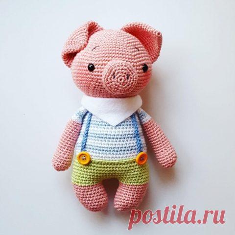 Вязаные крючком хрюшки, свинки, поросята, подборка из 33 игрушек