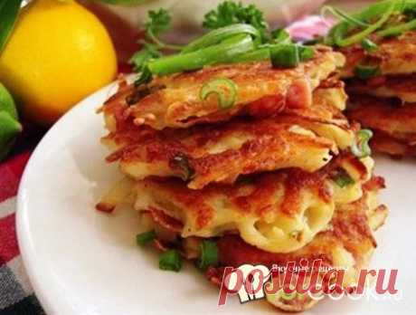 Картофельные драники с сыром