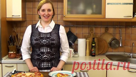 Простой рецепт вкусной пиццы