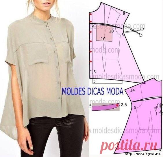 Моделируем блузки