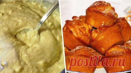 ЗВАНЫЙ УЖИН: Воздушные, вкусные кексы. Рецепт очень прост, справится даже ребенок!