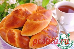 Пирожки с печенью и рубленым яйцом - кулинарный рецепт