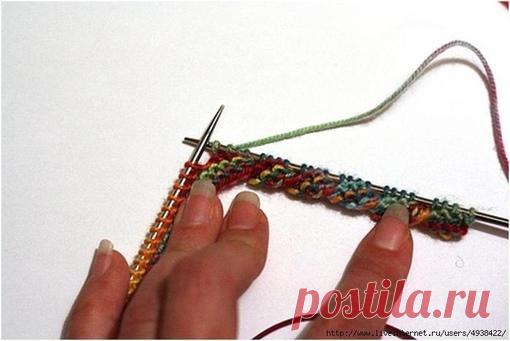 Идея перекрученного края для оформления изделия