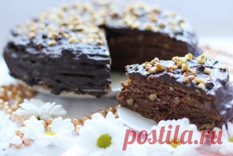 Шоколадно-медовый торт в шоколадной глазури
Категория: выпечкаНазначение: десертВремя приготовления: 60 минут
Ингредиенты:Мёд — 0,5 стаканаЯйцо — 7 штСливочное масло — 120 гСахар — 2 стаканаМука — 2 стаканаСода — 1 ч.л.Лимонная кислота — 0,5 ч…