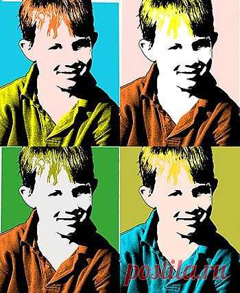 Фото в стиле Pop-art / Photoshop уроки и всё для фотошоп - новые уроки каждый день!