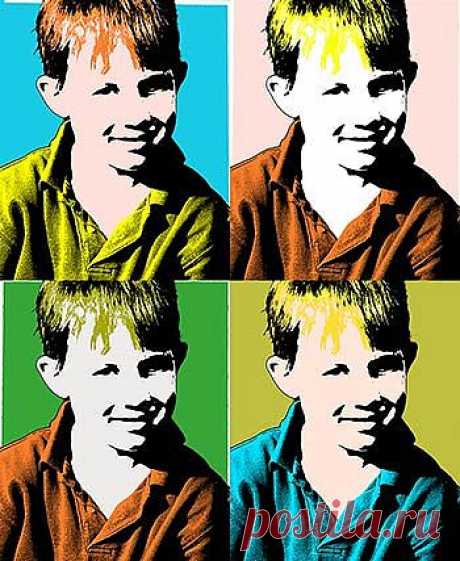 Фото в стиле Pop-art / Photoshop уроки и всё для фотошоп - новые уроки каждый день!