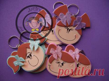 JAB's Artesanato em EVA: Lembrancinhas Isabella