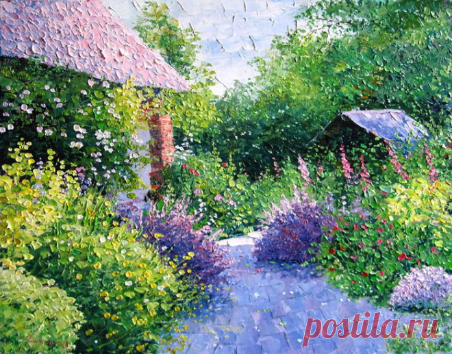 Радужные краски лета! Хукдожник Евгений Гавлин..