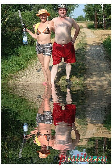 Как сделать отражение в воде в фотошопе. Подробный урок » Уроки фотошопа - Все для Adobe Photoshop / Photoshop-help.ru